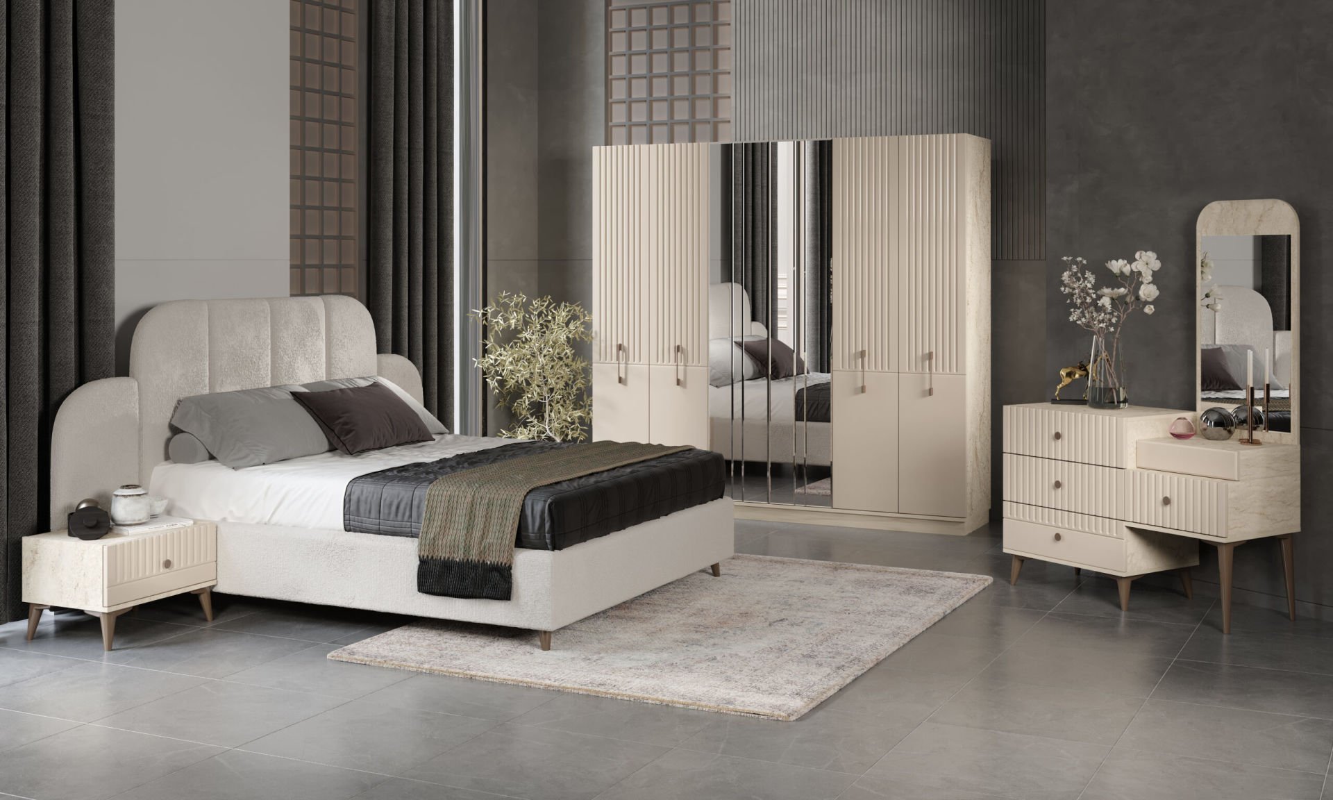 LORA YATAK ODASI (MDF)