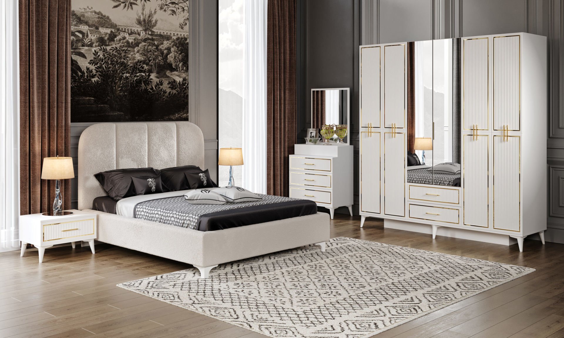 LAVİTA YATAK ODASI (MDF)