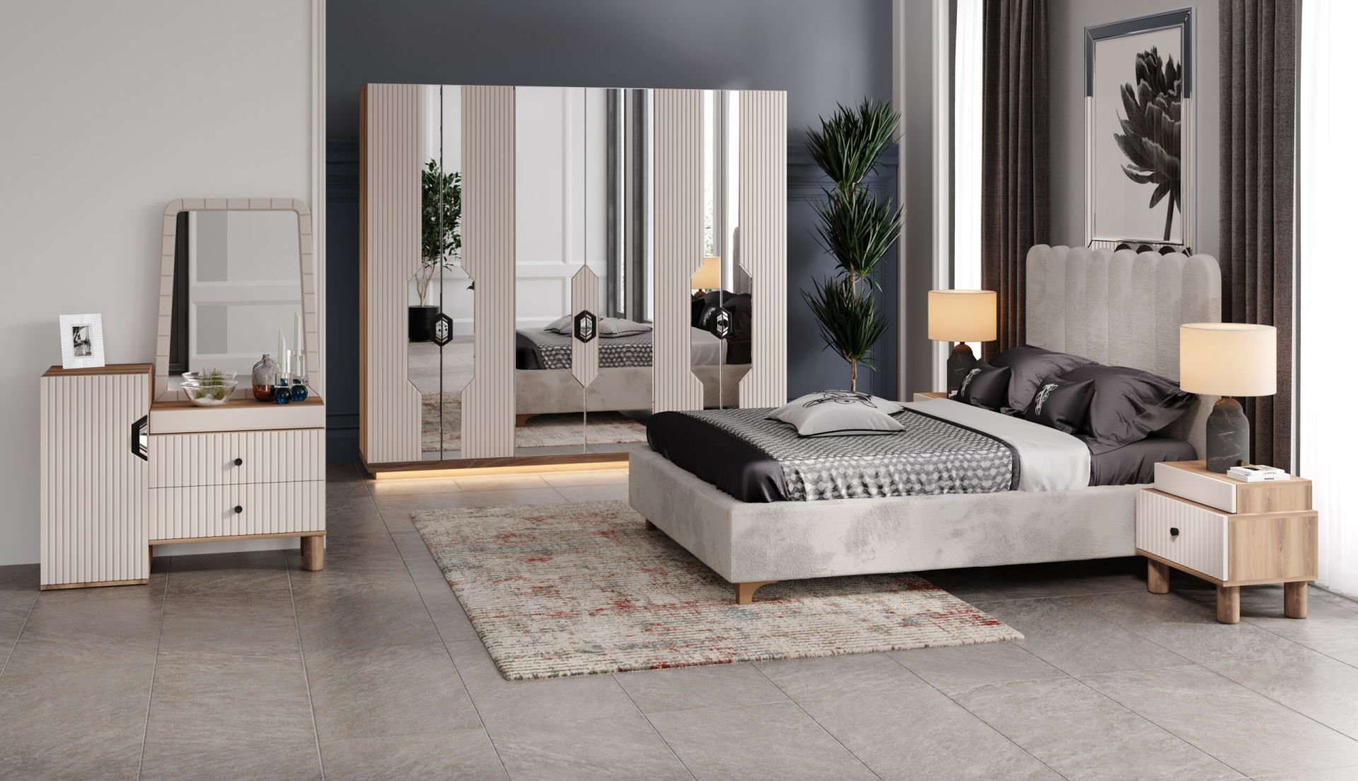 COSTA YATAK ODASI (MDF)