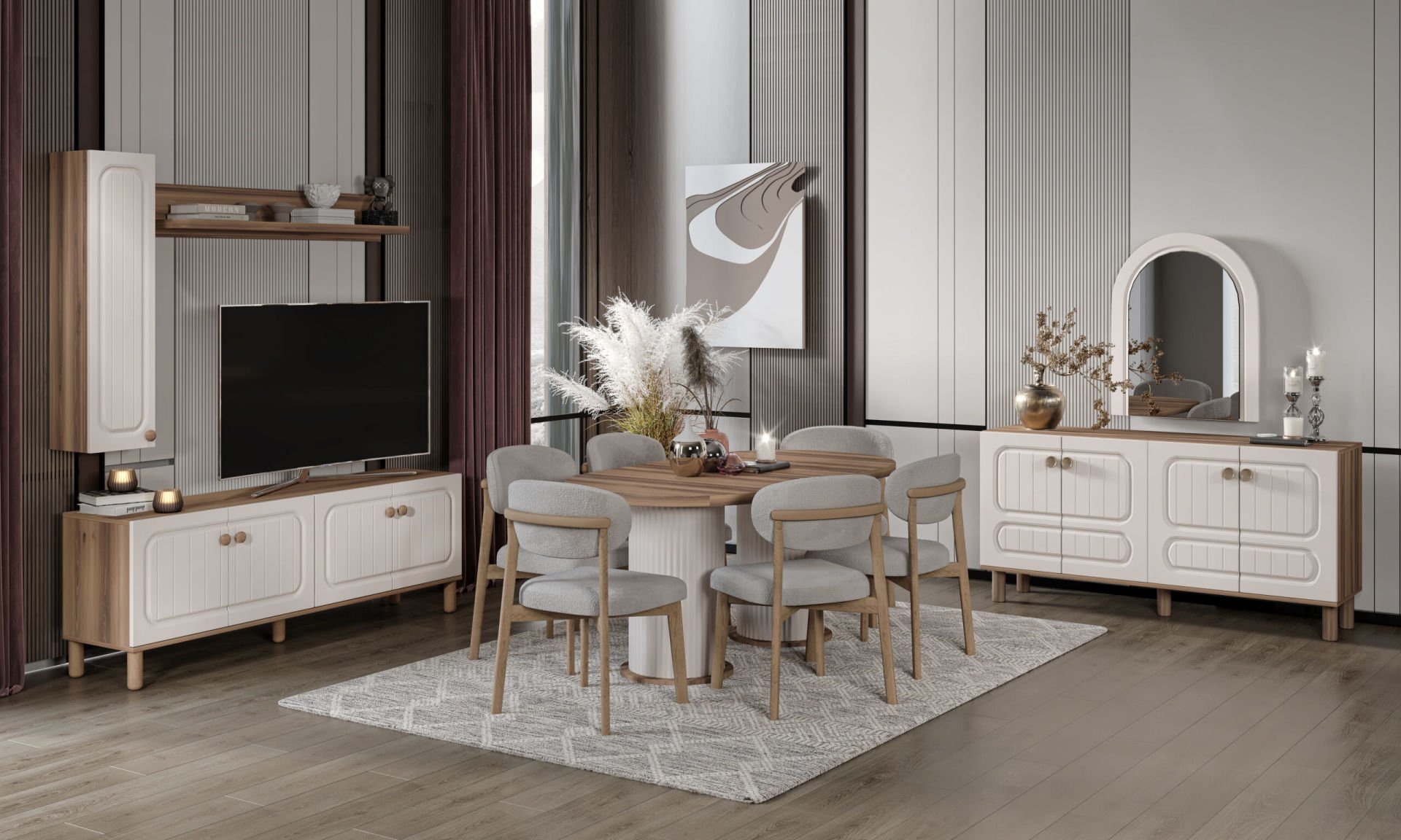 LOFT YEMEK ODASI (MDF)