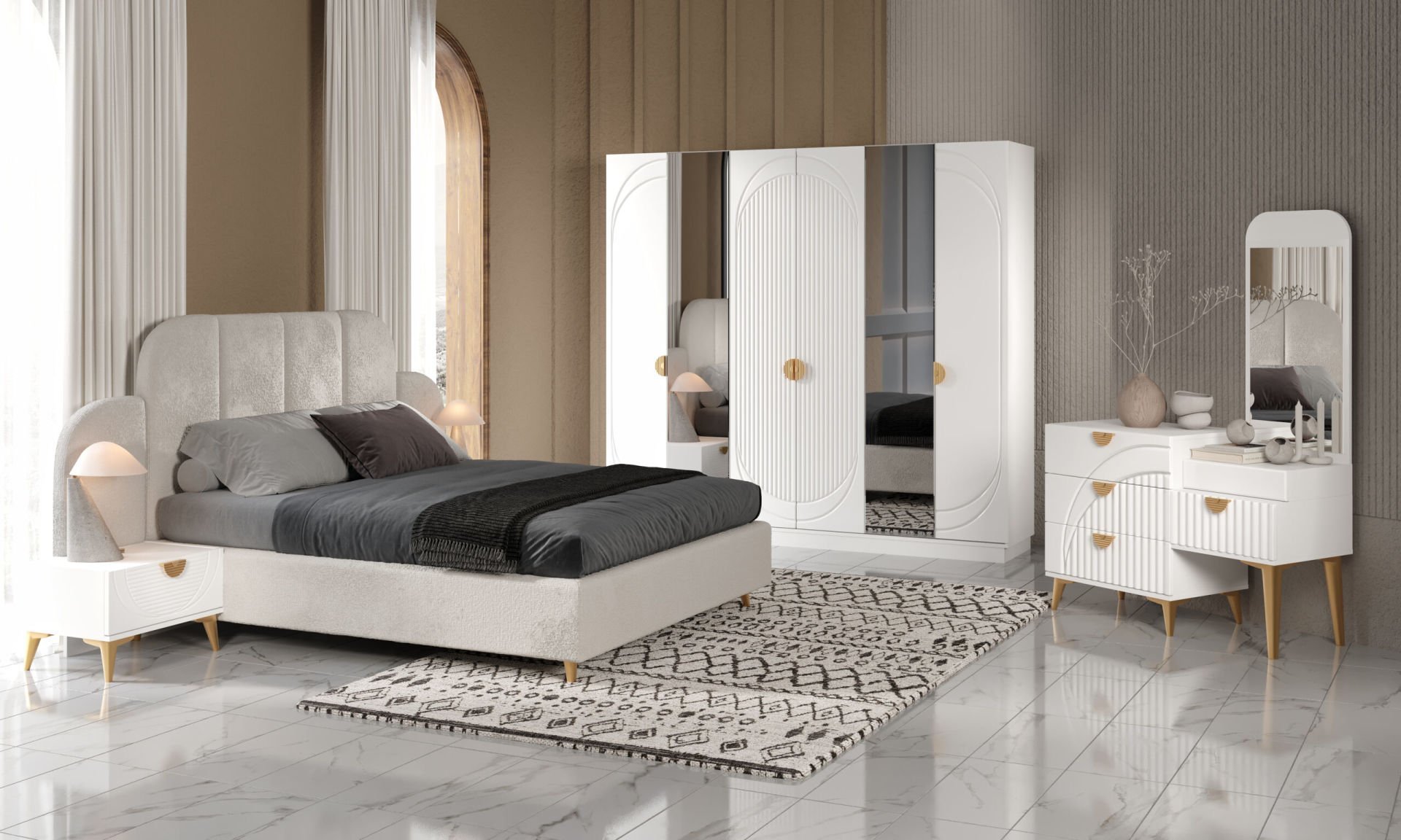 SİESTA YATAK ODASI (MDF)