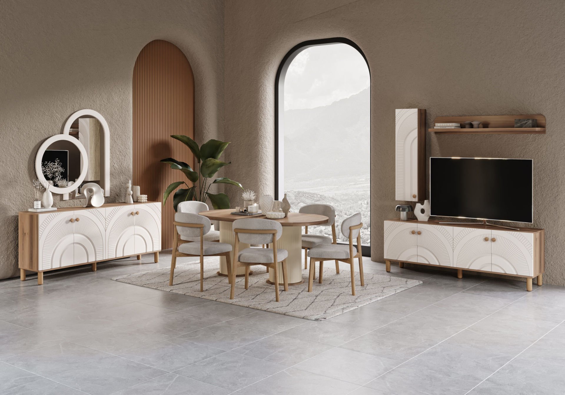 BRUNO YEMEK ODASI (MDF)